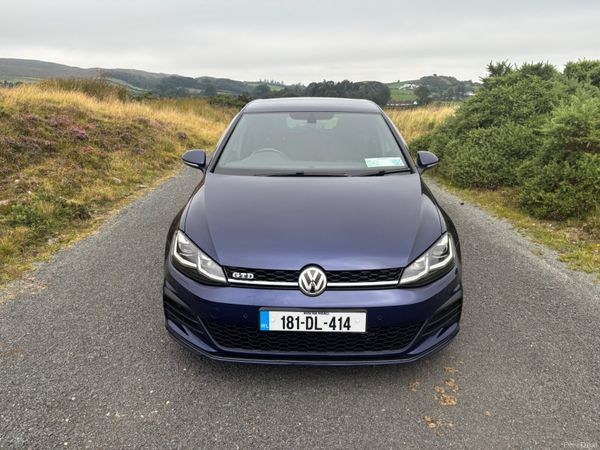 Volkswagen Golf Estate, Diesel, 2018, Blue