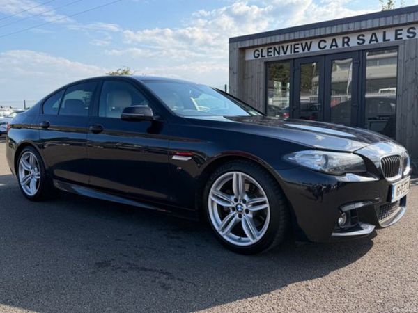 BMW 5-Series Saloon, Diesel, 2016, Black