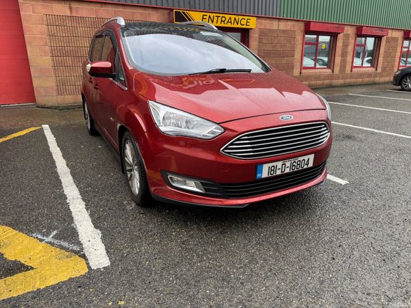 Ford Grand C-Max MPV, Diesel, 2018, Red