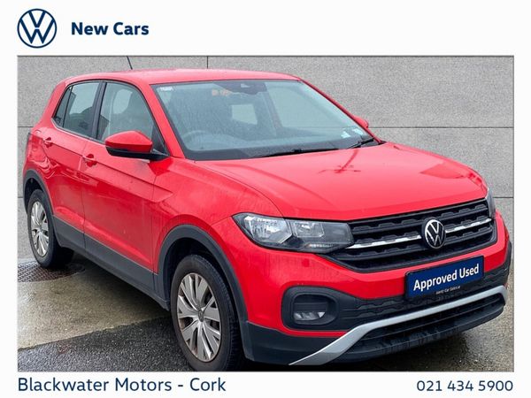 Volkswagen T-Cross SUV, Petrol, 2021, Red