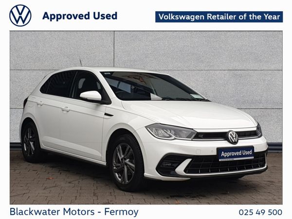 Volkswagen Polo Hatchback, Petrol, 2023, White