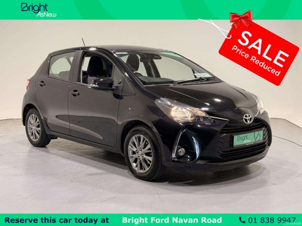 Toyota Yaris Hatchback, Petrol, 2018, Black