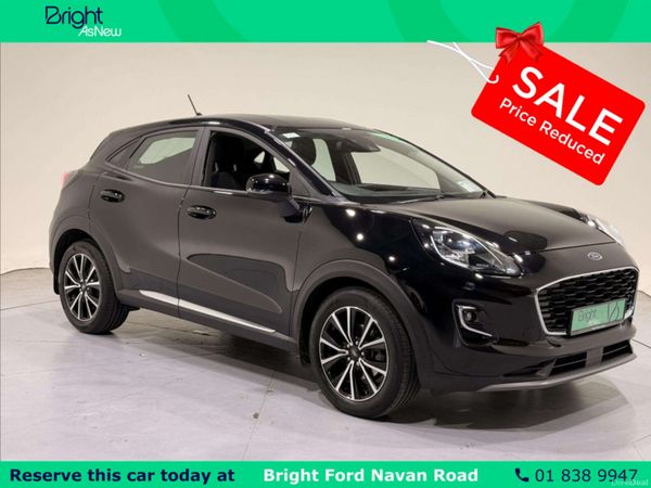 Ford Puma MPV, Petrol Hybrid, 2023, Black