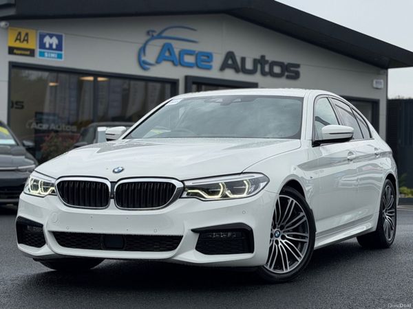 BMW 5-Series Saloon, Diesel, 2018, White