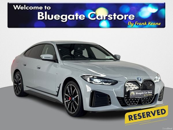 BMW i4 Coupe, Electric, 2024, Grey