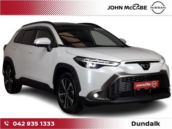 Toyota Corolla Cross SUV, Petrol Hybrid, 2024, White