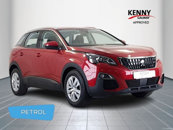 Peugeot 3008 MPV, Petrol, 2018, Red