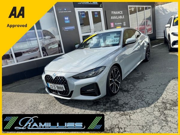 BMW 4-Series Coupe, Diesel, 2021, Grey