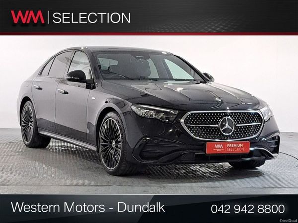 Mercedes-Benz 300 Saloon, Petrol Hybrid, 2025, Black