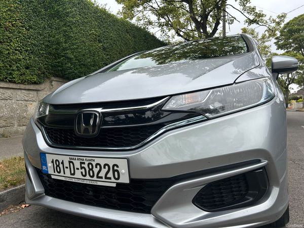 Honda Fit Hatchback, Petrol Hybrid, 2018, Silver