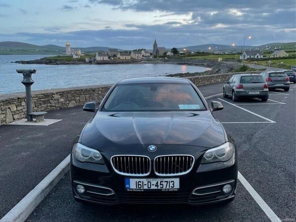 BMW 5-Series Saloon, Diesel, 2016, Black