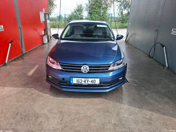 Volkswagen Jetta Saloon, Diesel, 2016, Blue