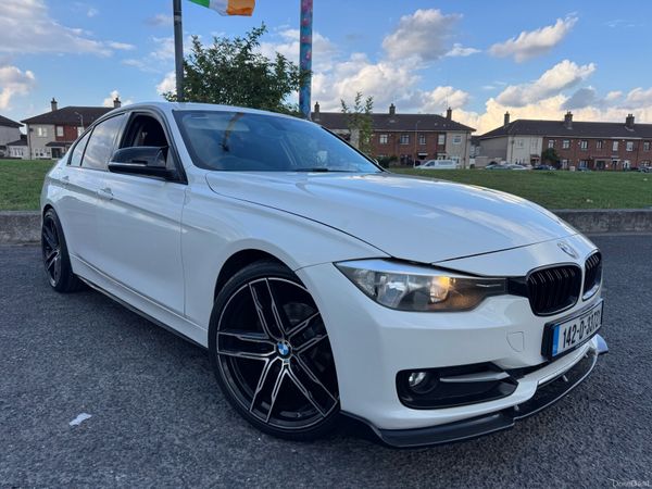 BMW 3-Series Saloon, Diesel, 2014, White