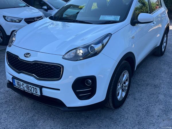 Kia Sportage SUV, Diesel, 2016, White