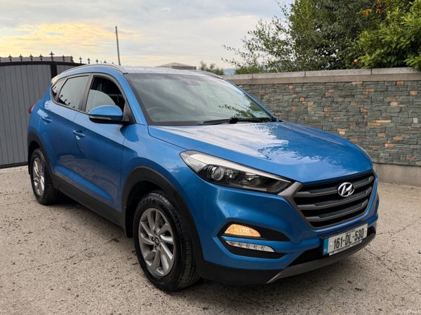 Hyundai Tucson SUV, Diesel, 2016, Blue