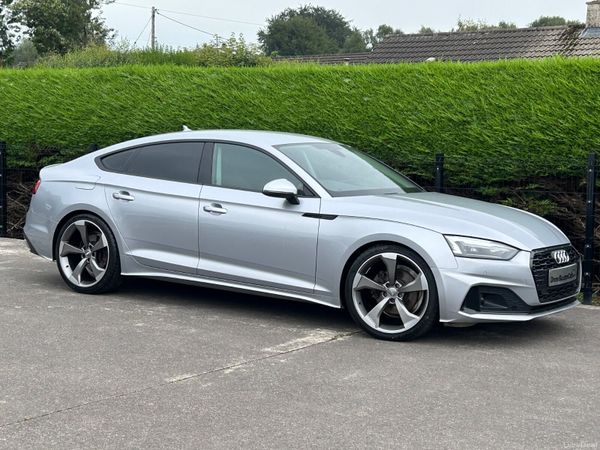 Audi A5 Hatchback, Diesel Hybrid, 2020, Silver