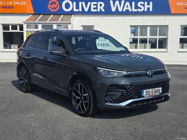 Volkswagen Tiguan Estate, Petrol Hybrid, 2025, Grey
