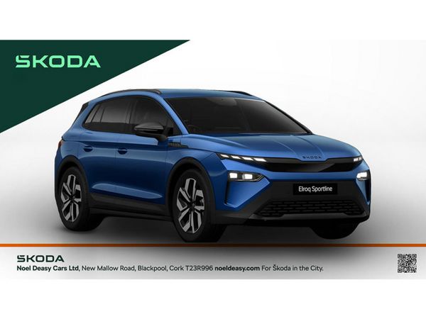 Skoda Elroq SUV, Electric, 2027, Blue