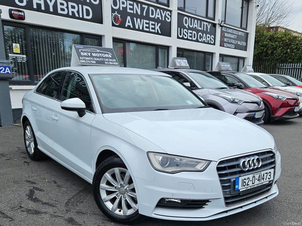Audi A3 Saloon, Petrol, 2016, White