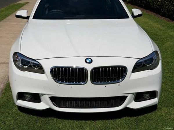 BMW 5-Series Saloon, Diesel, 2015, White