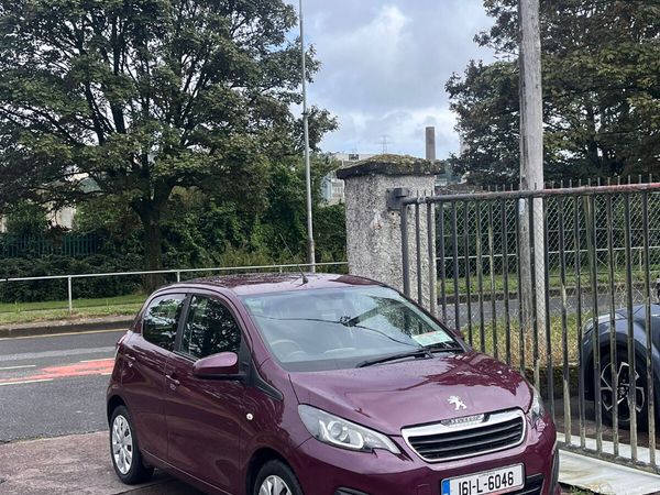 Peugeot 108 Hatchback, Petrol, 2016, Purple