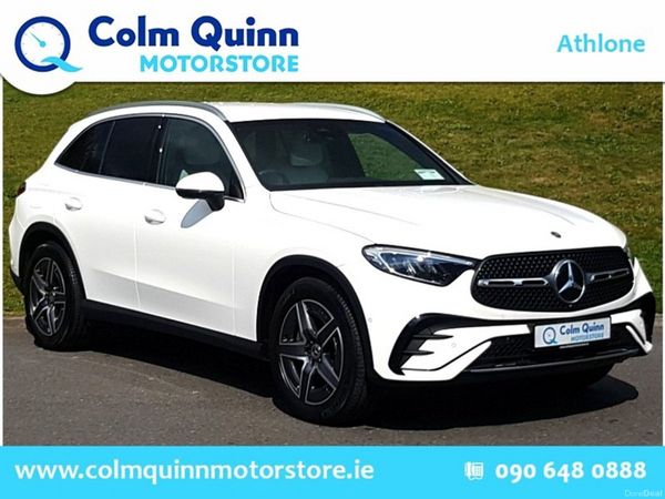 Mercedes-Benz GLC SUV, Diesel Hybrid, 2024, White