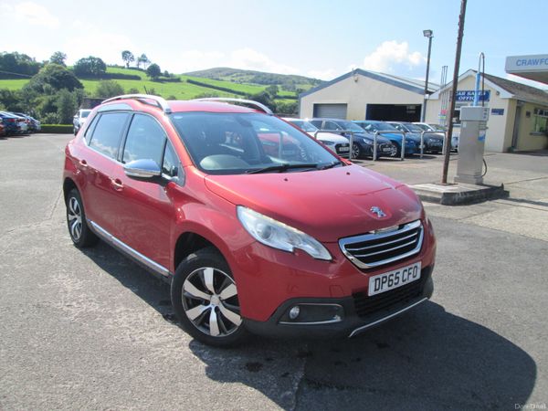 Peugeot 2008 SUV, Diesel, 2016, Red