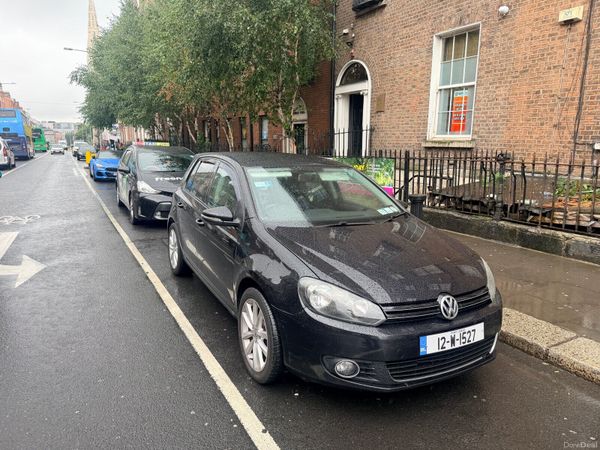 Volkswagen Golf Hatchback, Diesel, 2012, Black