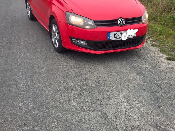 Volkswagen Polo Hatchback, Diesel, 2012, Red