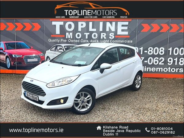 Ford Fiesta Hatchback, Petrol, 2015, White