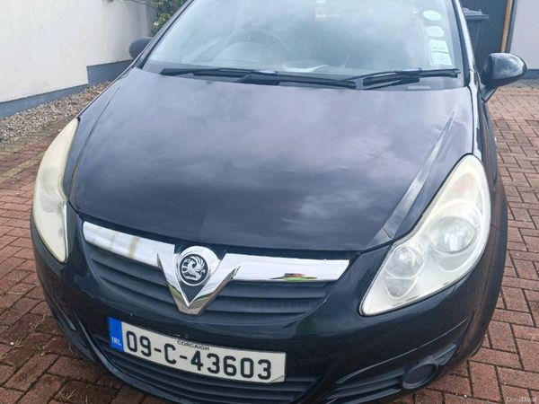 Vauxhall Corsa Hatchback, Petrol, 2009, Black