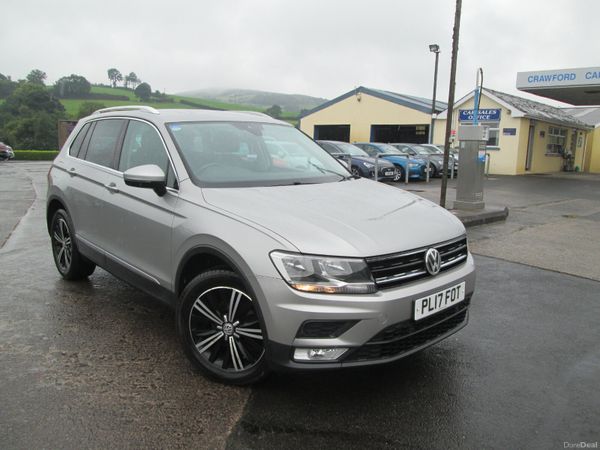 Volkswagen Tiguan SUV, Diesel, 2017, Silver