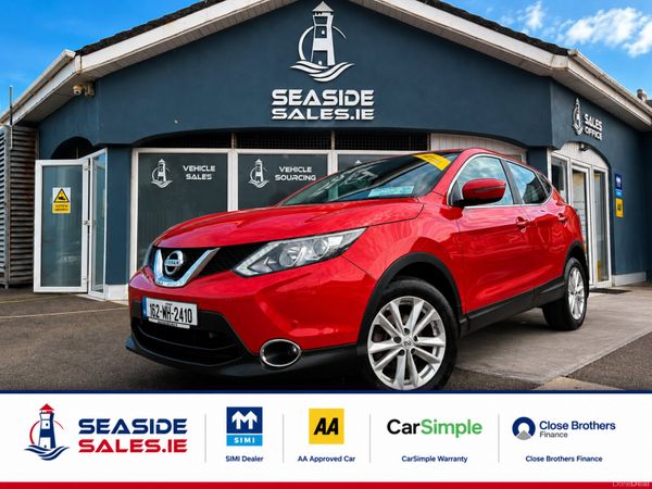 Nissan Qashqai Hatchback, Diesel, 2016, Red