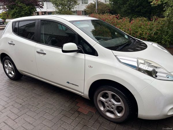 Nissan Leaf Hatchback, Electric, 2014, White