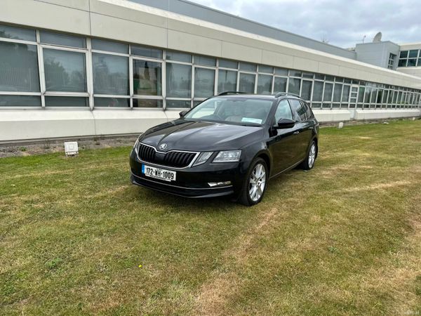 Skoda Octavia Estate, Petrol, 2017, Black