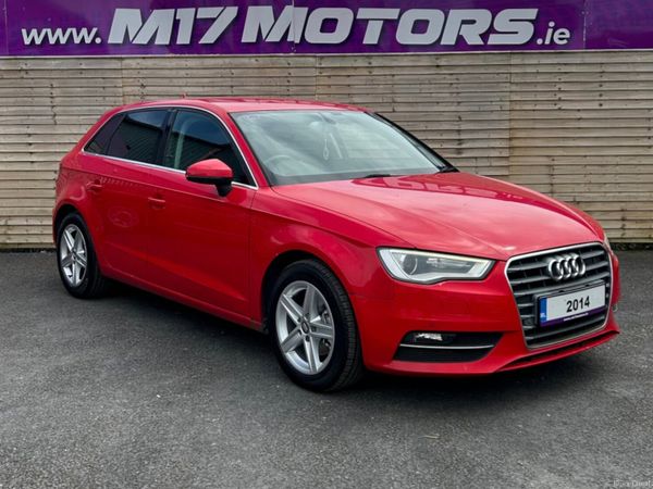 Audi A3 Hatchback, Petrol, 2014, Red