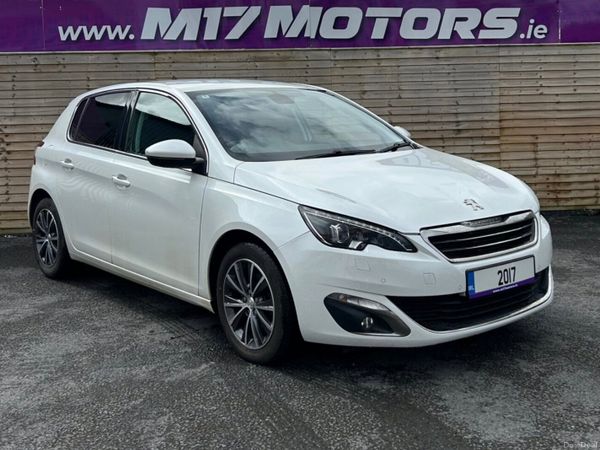 Peugeot 308 Hatchback, Diesel, 2017, White