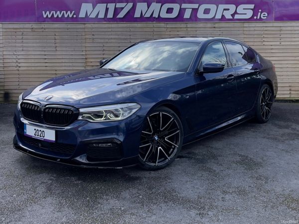 BMW 5-Series Saloon, Diesel, 2020, Blue