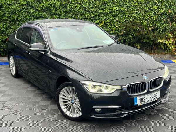 BMW 3-Series Saloon, Diesel, 2018, Black