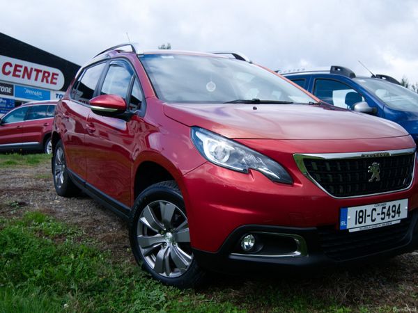 Peugeot 2008 Estate, Diesel, 2018, Red