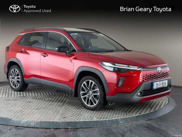 Toyota Corolla Cross Hatchback, Petrol Hybrid, 2026, Red