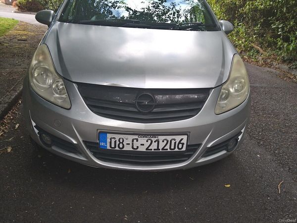 Opel Corsa Hatchback, Petrol, 2008, Silver