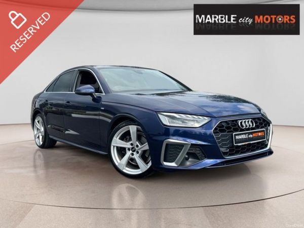 Audi A4 Saloon, Diesel, 2021, Blue
