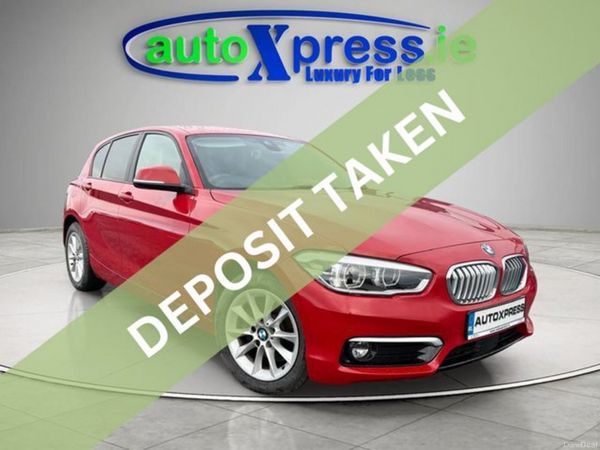 BMW 1-Series Hatchback, Diesel, 2018, Red