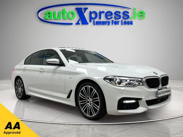 BMW 5-Series Saloon, Diesel, 2019, White