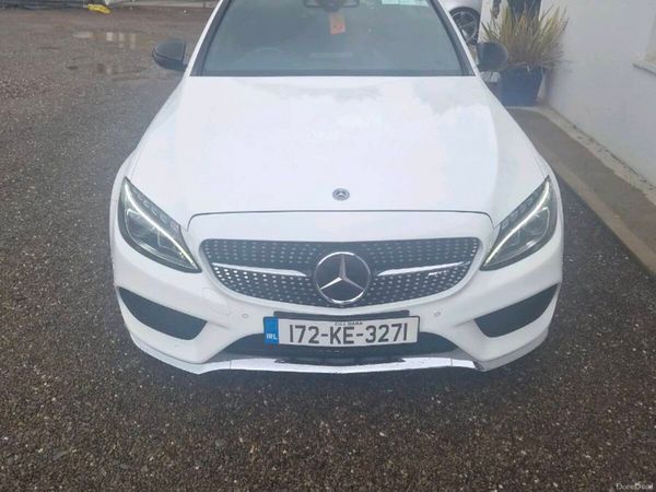 Mercedes-Benz C-Class Estate, Petrol, 2017, White
