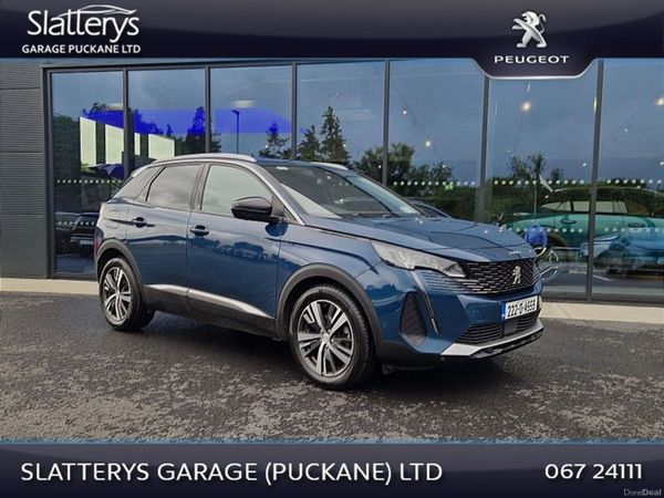 Peugeot 3008 SUV, Petrol, 2022, Blue