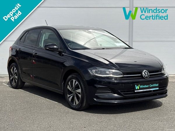 Volkswagen Polo Hatchback, Petrol, 2021, Black