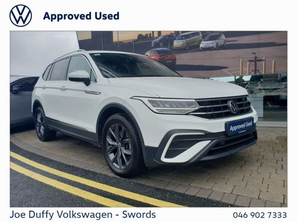 Volkswagen Tiguan Allspace SUV, Diesel, 2023, White