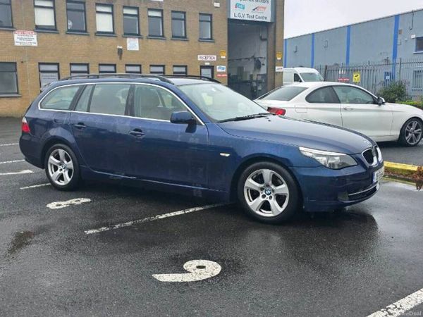 BMW 5-Series Estate, Diesel, 2009, Blue